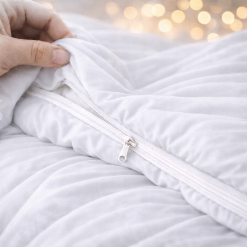 POŚCIEL 160x200 Z FALBANĄ KOMPLET 3 CZĘŚCIOWY MIKROFIBRA KOLOR BIAŁY