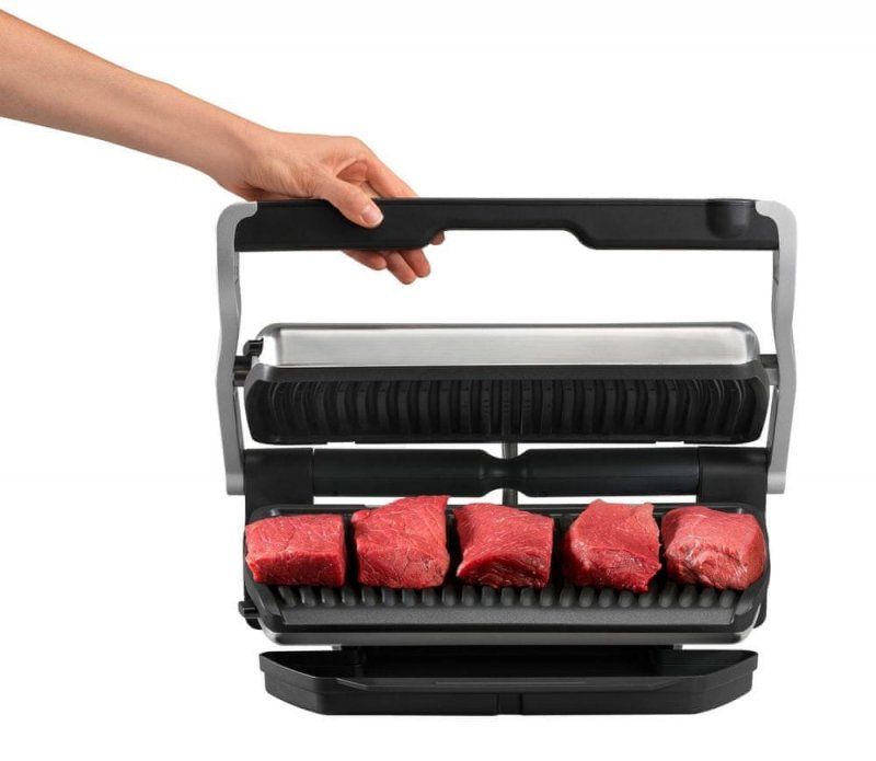 Grill elektryczny Tefal GC722834 OptiGrill+ XL czarny 9 PROG. CZERŃ 2000W