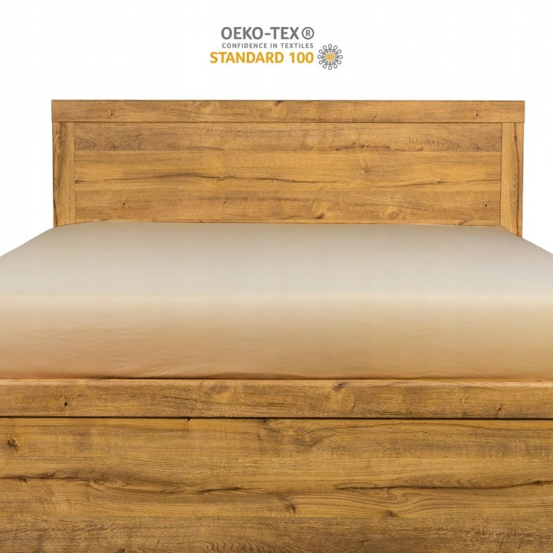 Prześcieradło Jersey z Gumką 90x200 Gruba Czesana Bawełna Bok 30 cm beżowy