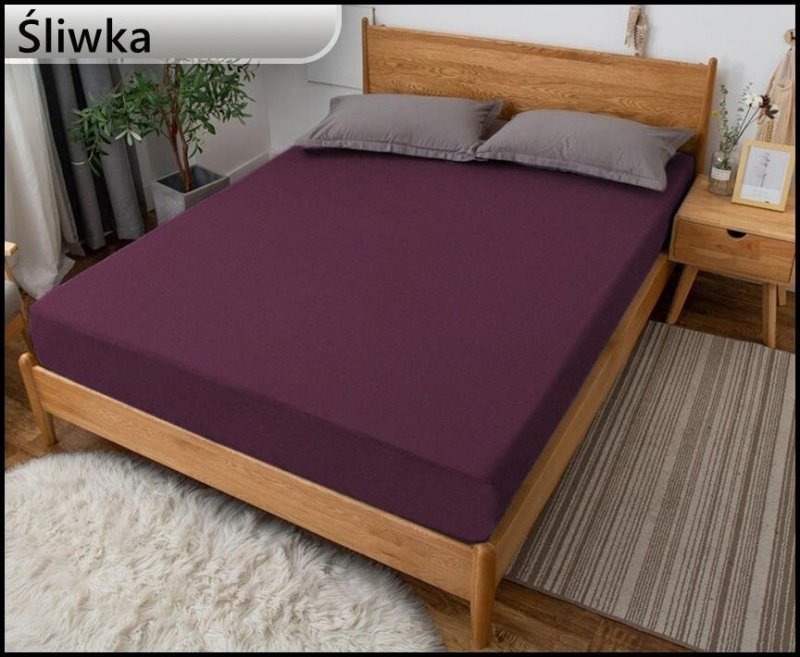 PRZEŚCIERADŁO FROTTE GRUBE Z GUMKĄ 140x200 cm