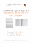 ulotka 396 x 210 składana do 198 x 210 mm, druk pełnokolorowy obustronny 4+4, na papierze kredowym, 170 g, 50 sztuk