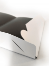teczka standard, 337 x 477 mm, druk pełnokolorowy jednostronny 4+0, foliowana błysk, kreda 350 g, 100 sztuk