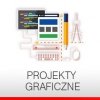 skład ulotki jednostronnej 120 x 120 - 1 projekt + 1 korekta do druku