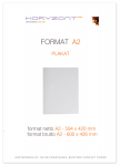 plakat A2, druk pełnokolorowy jednostronny 4+0, na papierze kredowym, 130 g - 200 sztuk	