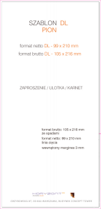 notes DL (210 x 99 mm), druk jednostronny pełnokolorowy 4+0, offset 80 g, 100 kart, 600 sztuk