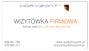 wizytówki lux foliowane matowo, druk dwustronny pełnokolorowy 4+4, papier kredowy 450 g mat, 500 sztuk 