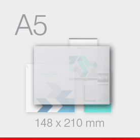 karty, zaproszenia - format A5 - 148 x 210 mm