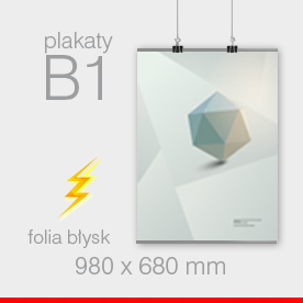 plakaty B1 - 680 x 980 mm