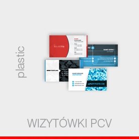 wizytówki plastic - 0,5 - 0,7 mm