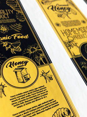 Etykiety samoprzylepne 60 x 50 mm, papier samoprzylepny - 250 sztuk