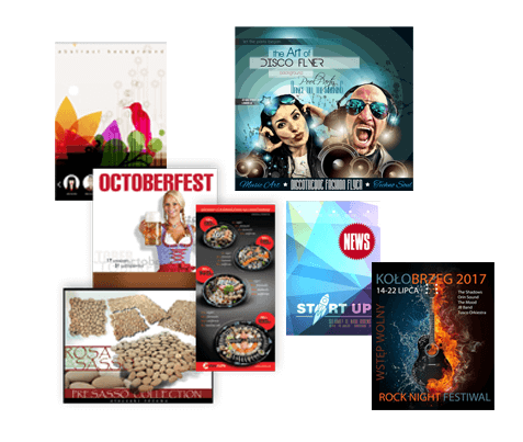 ulotka A3, druk dwustronny 4+4, folia mat dwustronna, papier kredowy 170 g, 50 sztuk ! Promocyjna cena