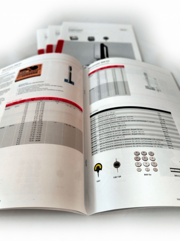 katalog A6, druk pełnokolorowy obustronny 4+4, na papierze kredowym, kreda 130 g, 24 str., 70 sztuk