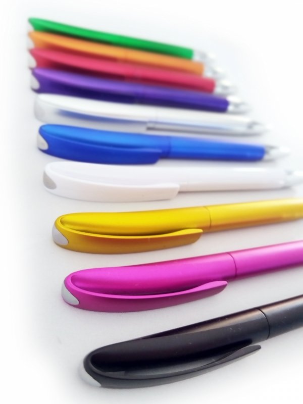 długopis SLUM COLOR do nadruku, nadruk Pantone z palety do wyboru 1+0 - 500 sztuk