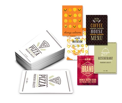 zawieszka . metka 85 x 55 mm lub 90 x 50 mm, z otworem 3 mm, druk obustronny, kreda 350 g - folia błysk dwustronna - 150 sztuk