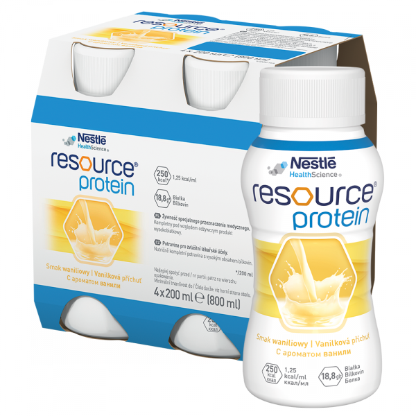 Resource Protein 4x200 ml smak waniliowy