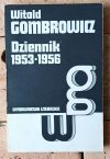 Witold Gombrowicz Dziennik 1953-1966 - okładka