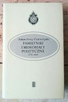 Adam Jerzy Czartoryski • Pamiętniki i memoriały polityczne 1776-1809 - okładka