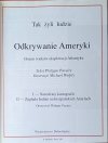 Tak żyli ludzie - Odkrywanie Ameryki - strona tytułowa