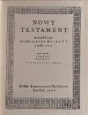 Okładka książki Nowy Testament autorstwa Jakub Wujek - fragment