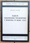 Witold Hupert Zajęcie Małopolski wschodniej i Wołynia w roku 1919