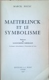 Marcel Postic • Maeterlinck et le Symbolisme - strona tytułowa