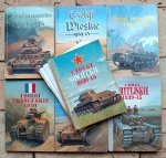 Czołgi 1939+ x7 Sowieckie Brytyjskie Francuskie i inne | komplet