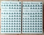 Wacław Borowy • Studia i szkice literackie | komplet