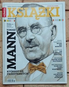 Książki - Magazyn do czytania nr 15 [Tomasz Mann, Szczepan Twardoch, Boris Akunin]