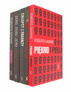 Roberto Saviano x5 • Gomorra -Piękno i piekło - Chodź ze mną i inne - komplet 