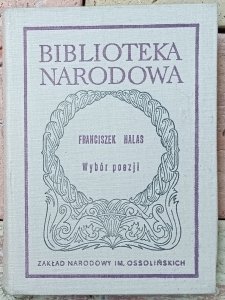 Franciszek Halas • Wybór poezji