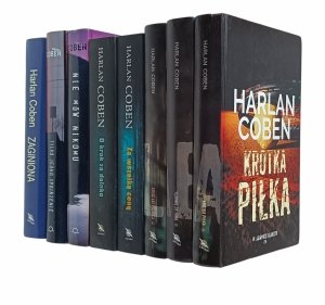 Harlan Coben x8 Krótka piłka Tęsknię za tobą Zaginiona i inne | komplet