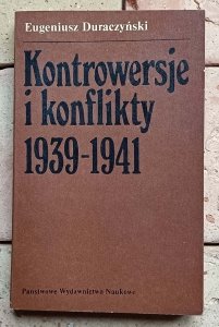 Eugeniusz Duraczyński - Kontrowersje i konflikty 1939-1941
