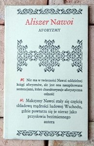 Aliszer Nawoi • Aforyzmy