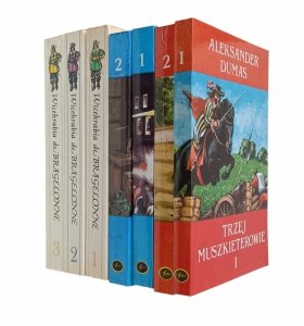 Aleksander Dumas x7 - Cykl Trzej muszkieterowie | komplet