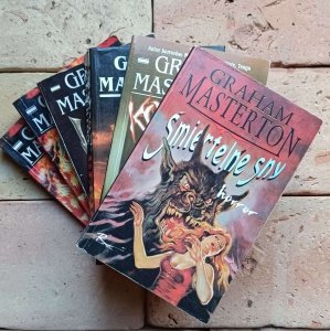Graham Masterton x5 Wyklęty Głód Kostnica i inne | komplet