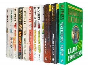 Robert Ludlum x10 • Klątwa Prometeusza - Opcja paryska - Zdrada Tristana inne [komplet]
