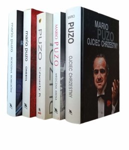 Mario Puzo x5 • Ojciec chrzestny - Czwarty K - Omerta i inne