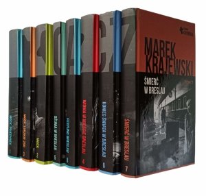 Marek Krajewski x8 • Cykl Eberhard Mock Tom I-VIII | Kryminał retro | Breslau