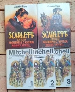 Margaret Mitchell, Alexandra Ripley - Przeminęło z wiatrem + Scarlett | kontynuacja