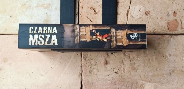 Czarna msza  Almanach rosyjskiej fantastyki - okładka