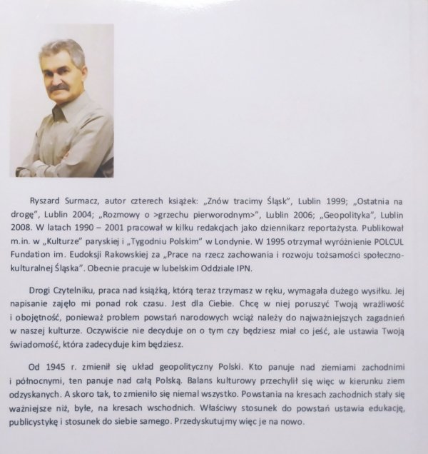 Ryszard Surmacz Powstania narodowe. Czy były potrzebne?