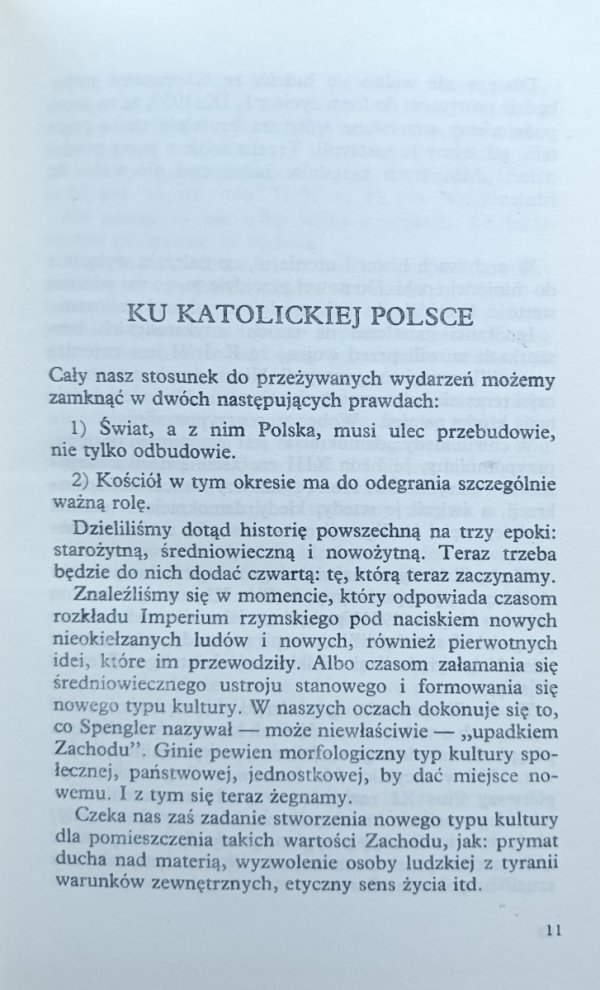  Jan Piwowarczyk • Wobec nowego czasu (z publicystyki 1945-1950), fragment książki