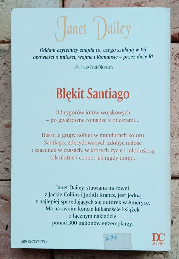 Janet Dailey - Błękit Santiago