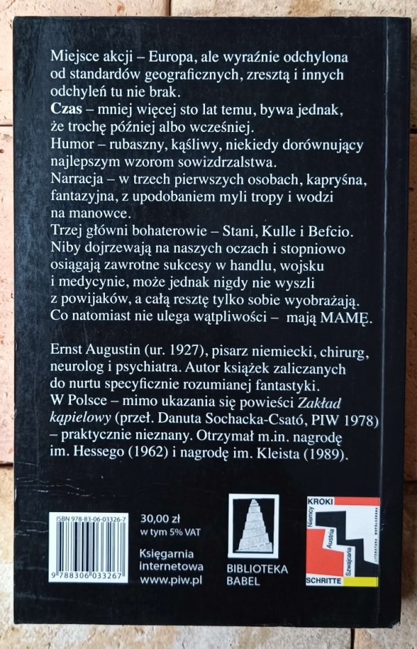 Ernst Augustin • Mama  - okładka