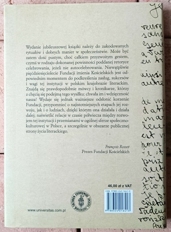 Wojciech Klas, Jan Zieliński Kościelscy. Ród, fundacja, nagroda - okładka