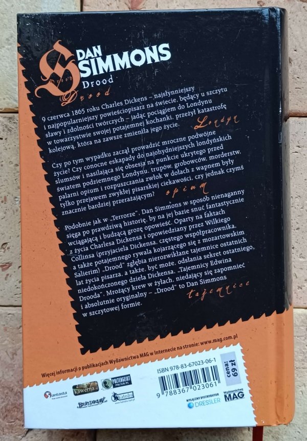 Dan Simmons - Drood - okładka