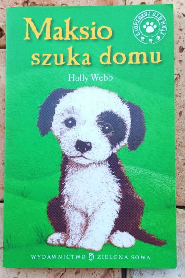 Holly Webb Maksio szuka domu - okładka