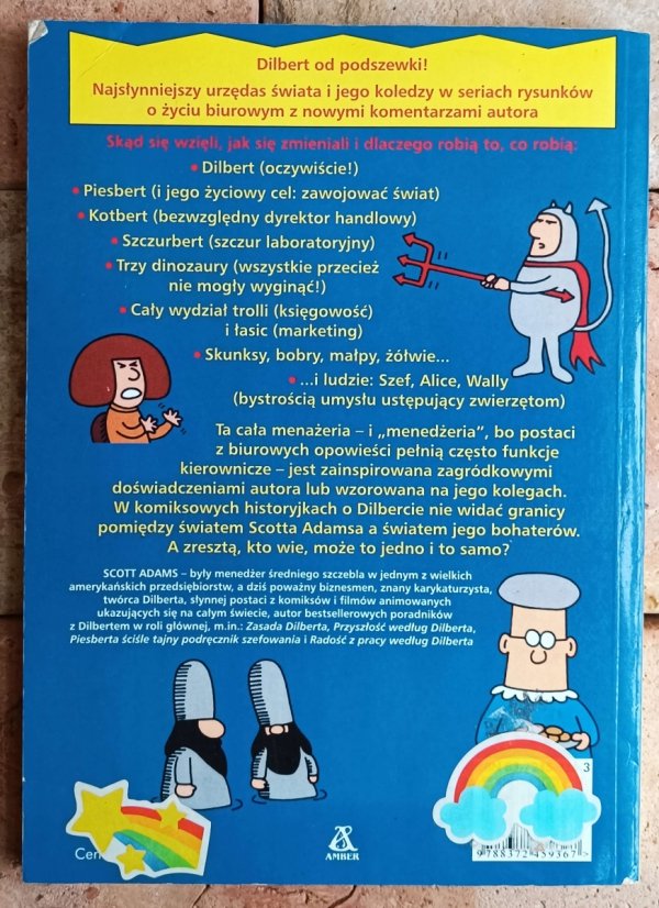 Adams Scott • Dilbert i cała biurowa menażeria - okładka