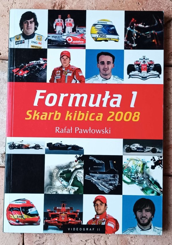  Rafał Pawłowski  Formuła 1. Skarb kibica 2008 - okładka