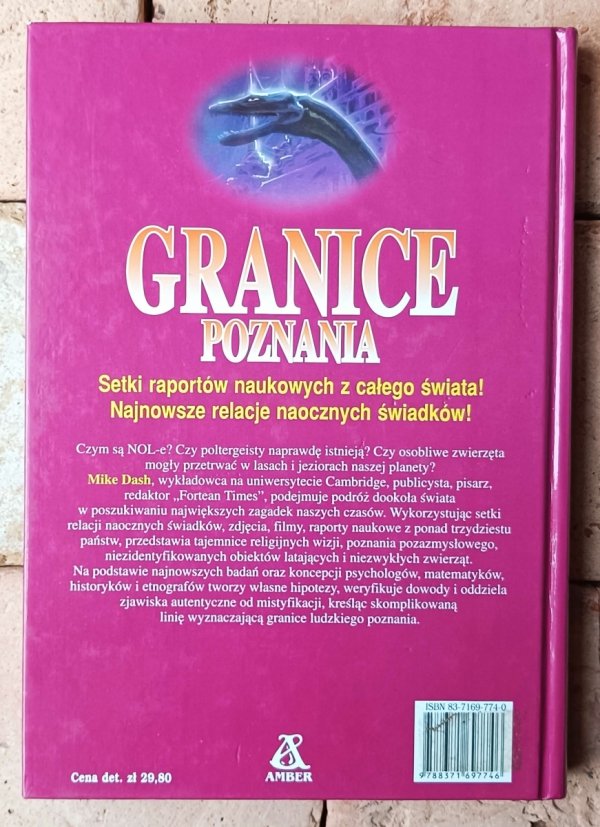 Mike Dash  Granice poznania - okładka